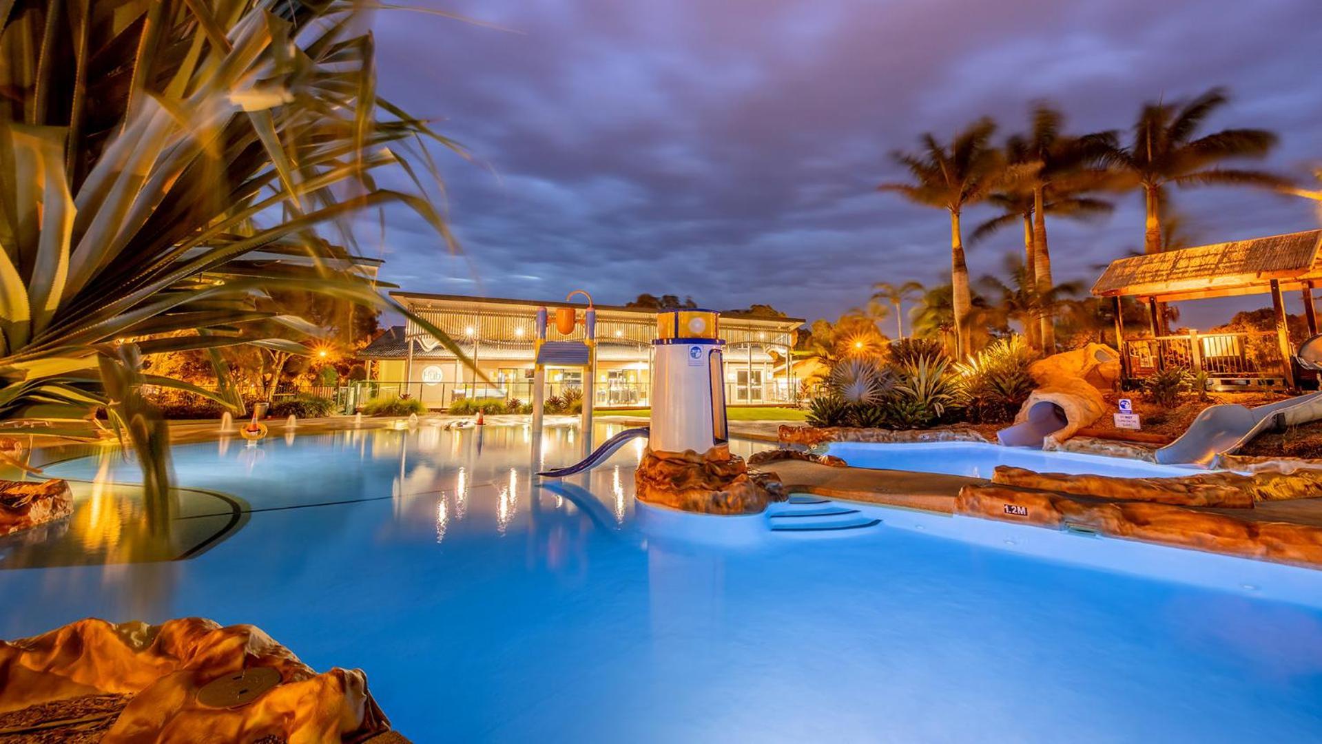 Big4 Park Beach Holiday Park Coffs Harbour Exterior foto